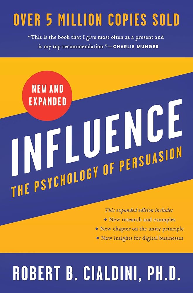 Influence: The Psychology of Persuasion book cover